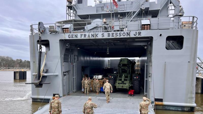 U.S. Army Vessel General Frank S. Besson, March 9, 2024