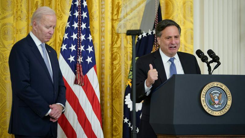 Joe Biden, Ron Klain, Washington, D.C., Feb. 1, 2023