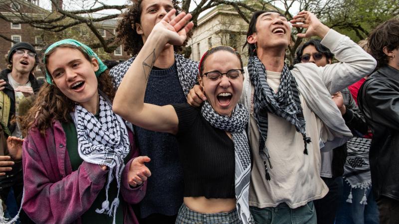 Brown University protests, April 30, 2024, Rhode Island