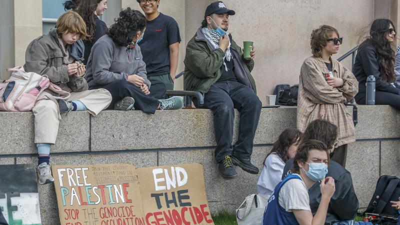 University of Wisconsin anti-Israel protest