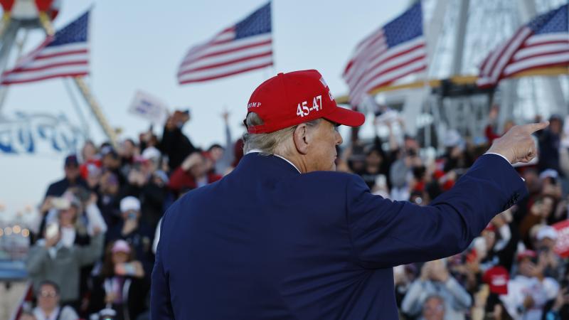 Donald Trump, May 11, 2024, Wildwood Beach, N.J.