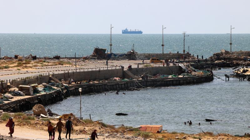 Gaza pier