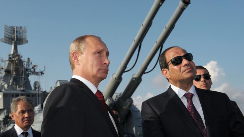 Vladimir Putin, Abdel Fattah el-Sisi, missiles,Black Sea, Russia, Aug. 12, 2014