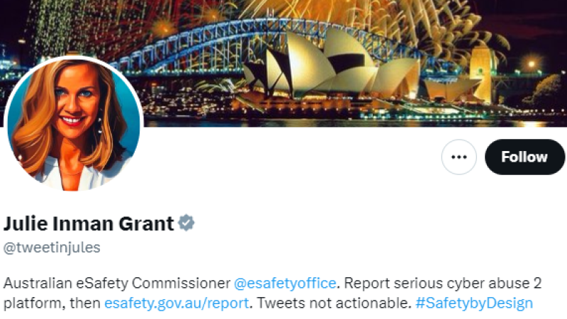 Australia eSafety Commissioner Julie Inman Grant