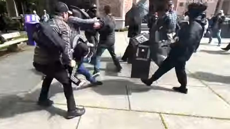 "ANTIFA ATTACKS TPUSA NEWS CREW AND SECURITY GUARDS AT THE UNIVERSITY OF WASHINGTON"