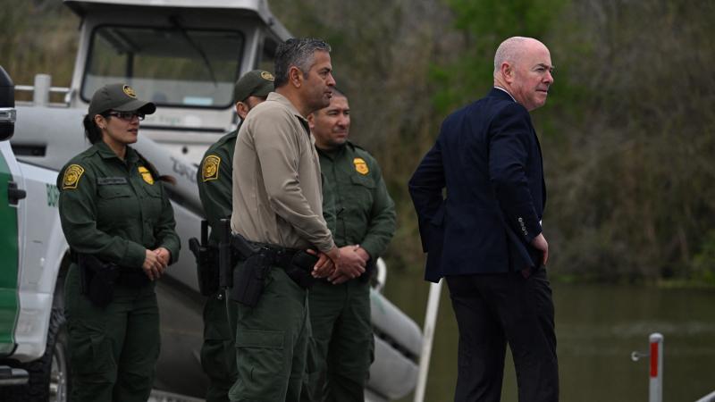 Alejandro Mayorkas, border, Brownsville, Texas, Feb. 29, 2024
