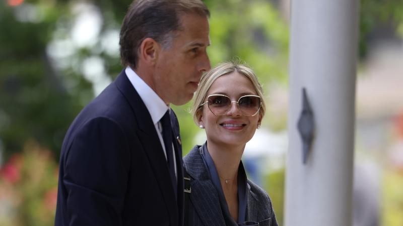 Hunter and Melissa Cohen-Biden