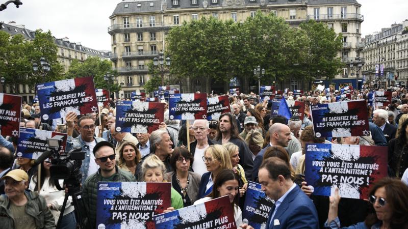 Protest against rape, Paris, France, June 19, 2024