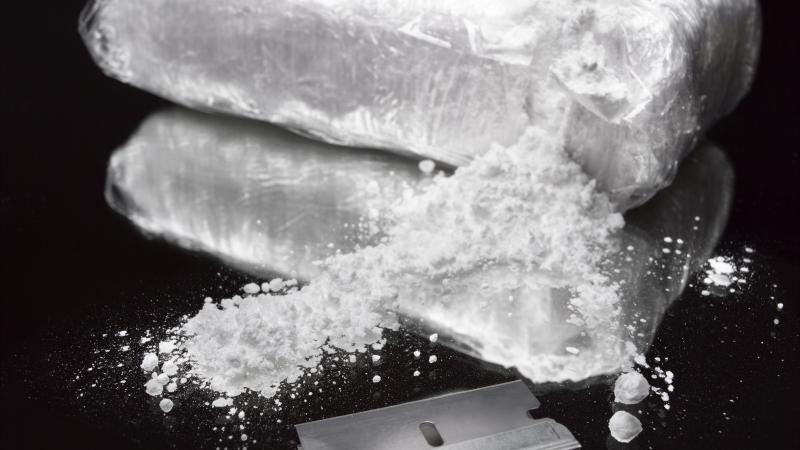 Drug Brick Torn Open