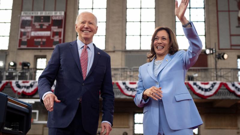 Biden and Harris campaigning in Pa.