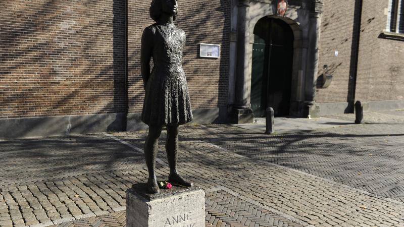 Anne Frank statue