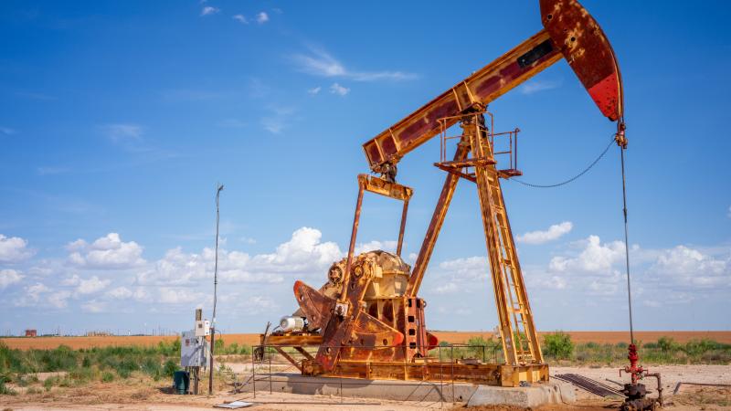 rusty pump jack