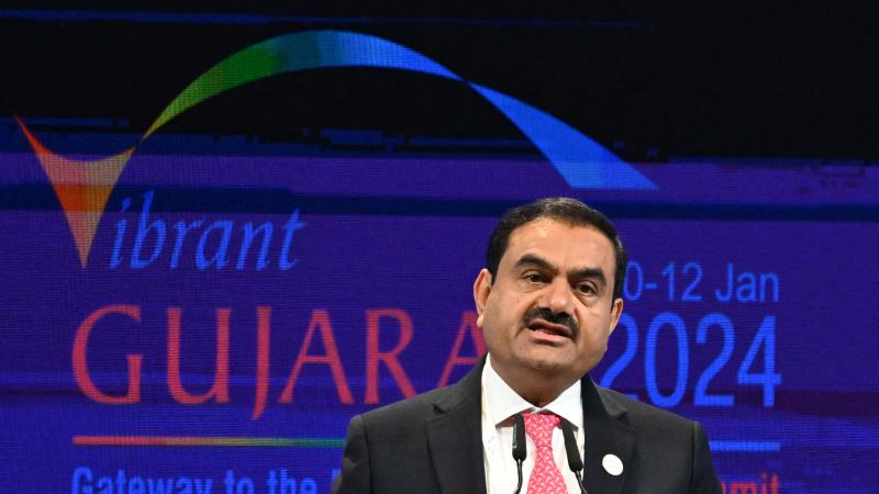 Indian billionaire Guatam Adani