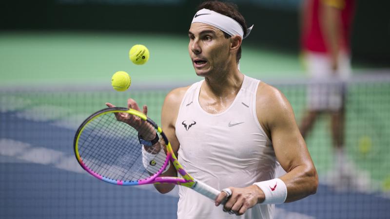 Tennis pro Rafael Nadal