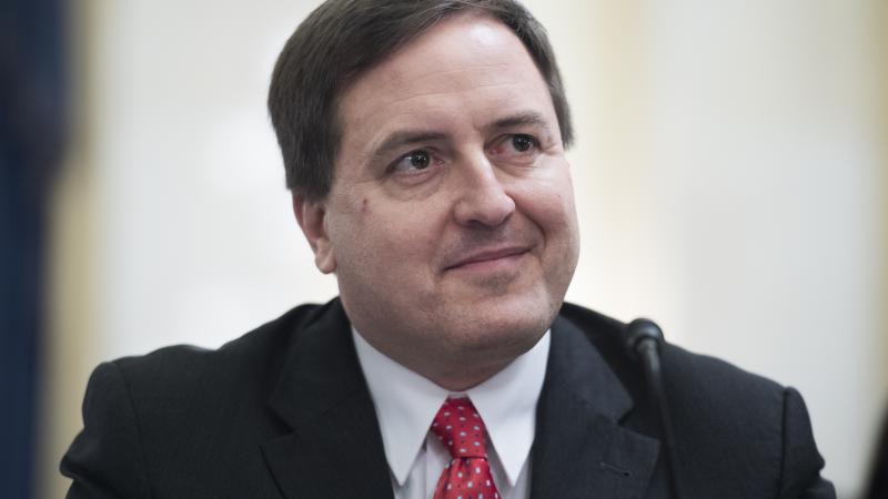 Jay Ashcroft, Missouri secretary of state, testifies during a Senate Rules and Administration Committee hearing