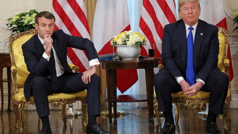 Trump and Macron