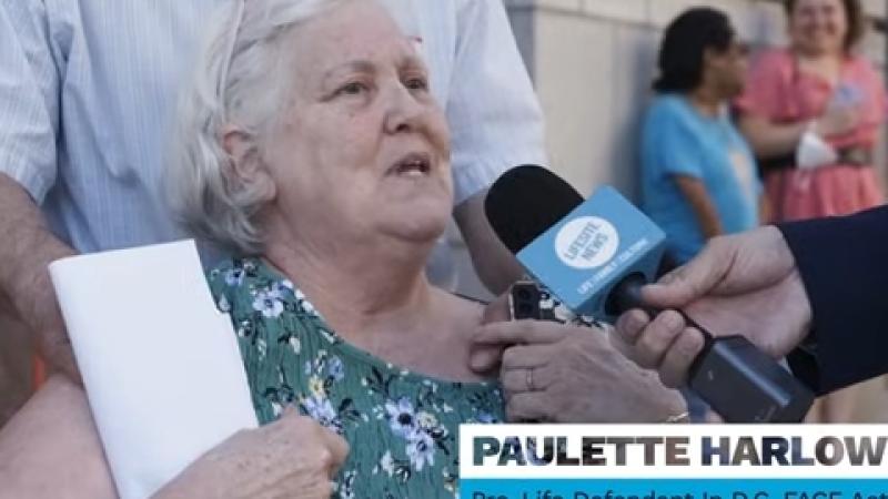 Pardoned pro-life activist Paulette Harlow