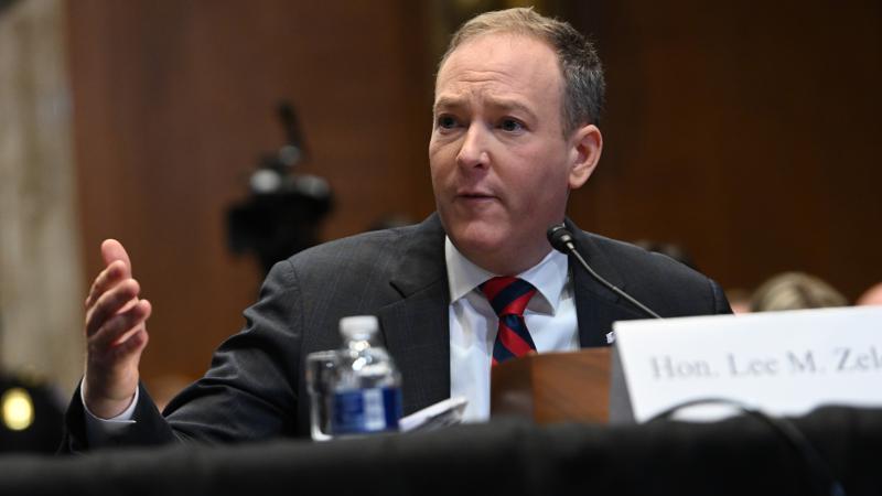 Lee Zeldin, U.S. President-elect Donald Trump's nominee to be Administrator of the Environmental Protection Agency, speaks during his Senate Environment and Public Works confirmation hearing on Capitol Hill on January 16, 2025