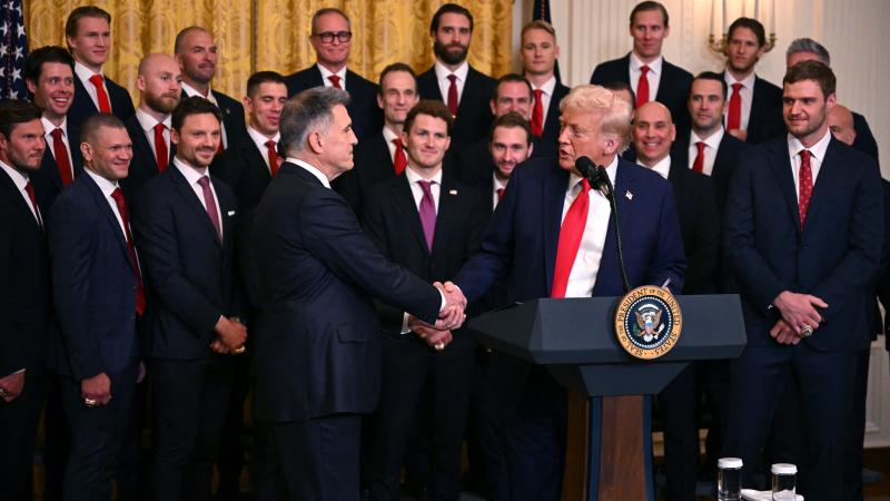 Trump hosts Florida Panthers