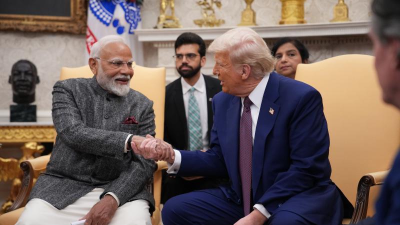 Donald Trump and Narendra Modi