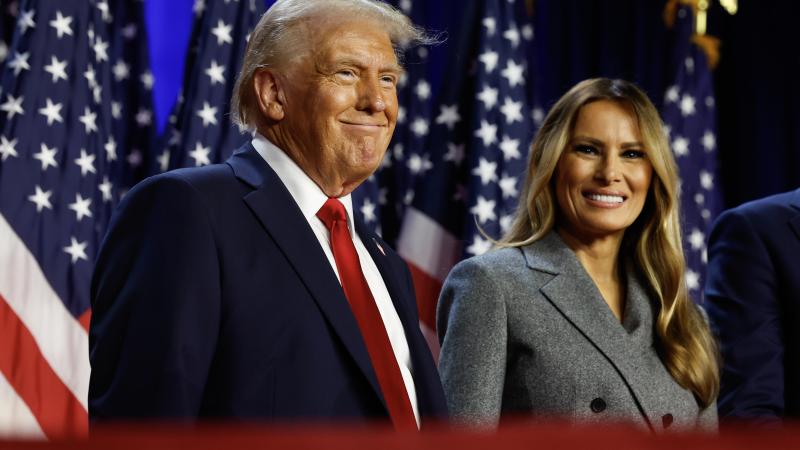 Donald and Melania Trump