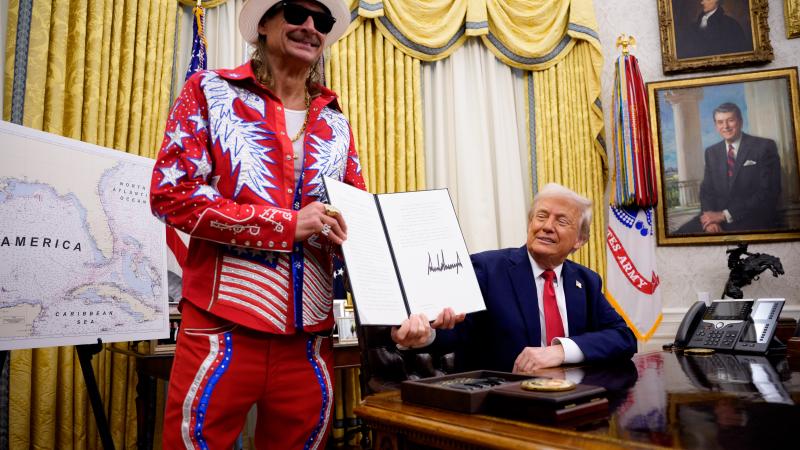 Kid Rock at the White House