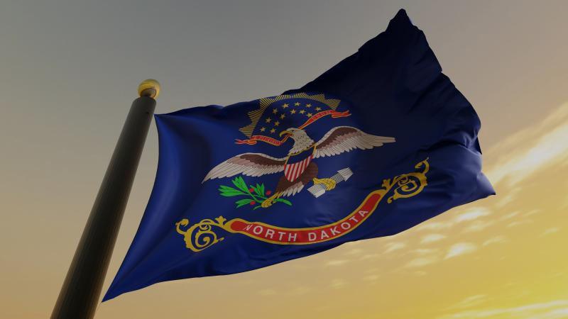 North Dakota flag