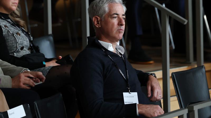 Bill Ackman, CEO and portfolio manager at Pershing Square Capital Management, attends the New York Times annual DealBook summit at Jazz at Lincoln Center on December 04, 2024 in New York City. 