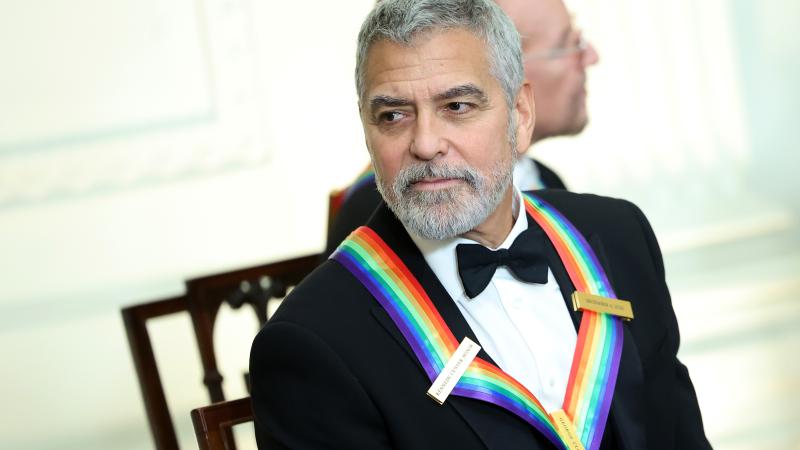 Actor George Clooney, one of the 2022 Kennedy Center honorees, attends a reception at the White House on December 04, 2022 in Washington, DC.