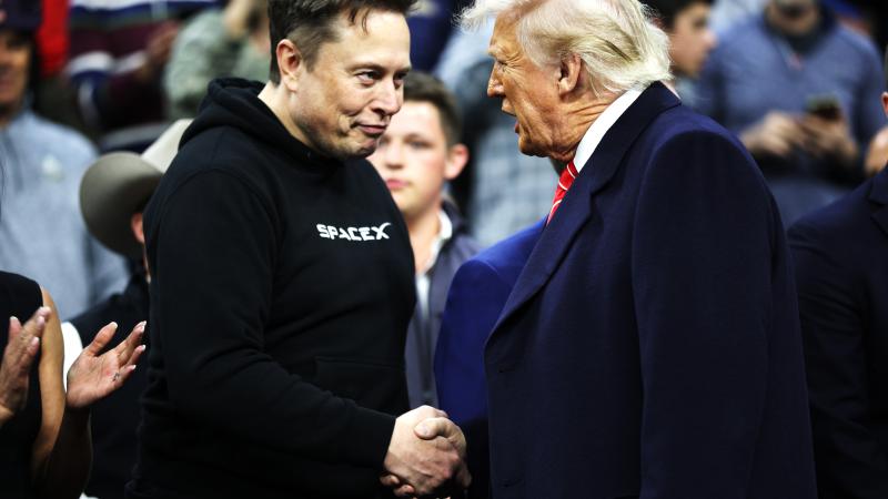 Donald Trump and Elon Musk