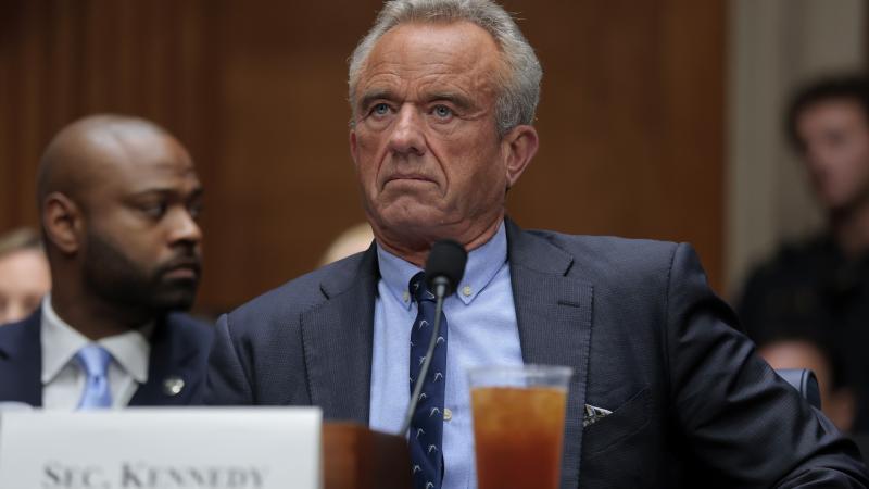 U.S. Secretary of Health and Human Services Robert F. Kennedy Jr. testifies before the Senate Committee on Health, Education, Labor, and Pensions on Capitol Hill on May 14, 2025 in Washington, DC. Kennedy testified before the Senate Committee on the Department of Health and Human Services' proposed 2026 fiscal year budget