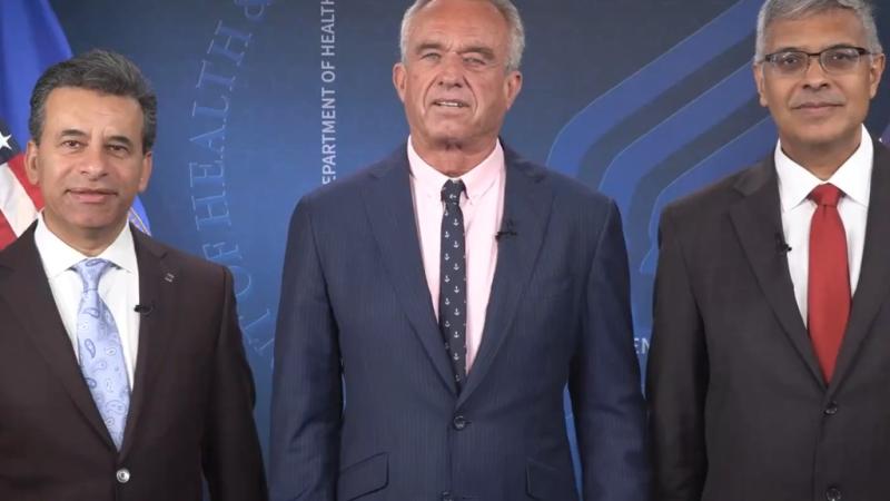 Marty Makary, Robert F. Kennedy Jr., Jay Bhattacharya