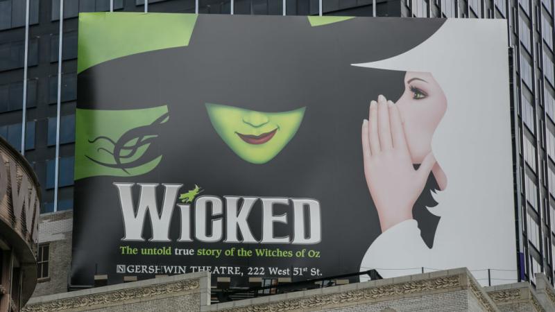Wicked show on Broadway