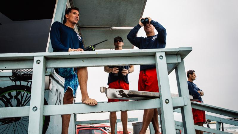 L.A. County lifeguards