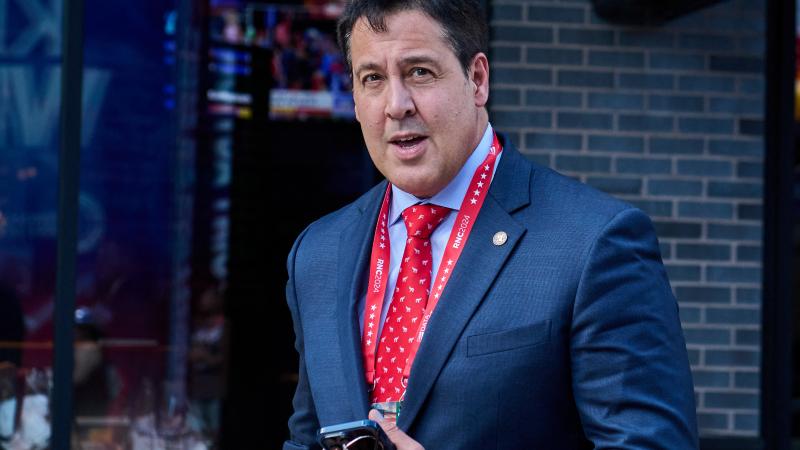 Project 2025 lead Paul Dans in Milwaukee, Wisconsin on the third day of the 2024 Republican National Convention on Wednesday, July 17, 2024.