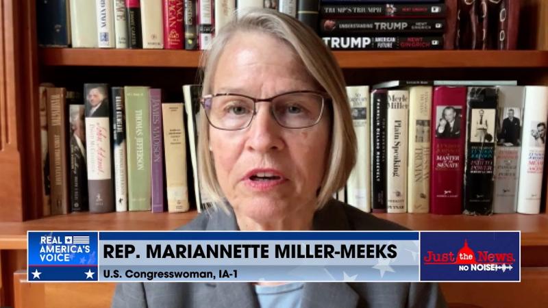 Rep. Mariannette Miller-Meeks on Just the News, No Noise