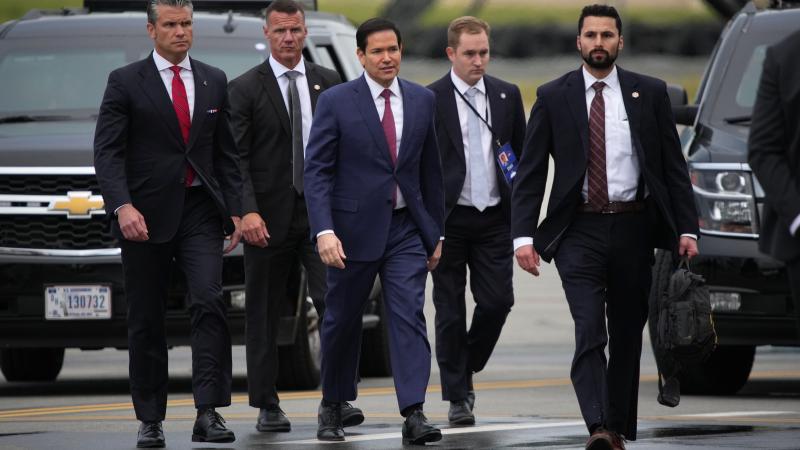 Trump officials in Alaska