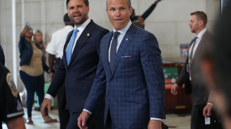 JD Vance and Pete Hegseth