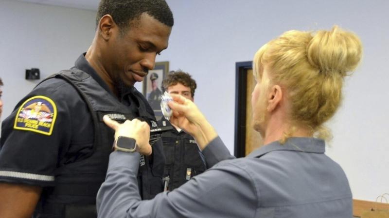 Old Orchard Beach Police Department reserve Officer Jon Luke Evans
