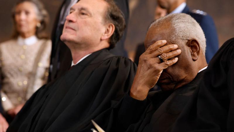 Supreme Court justices Samuel Alito and Clarence Thomas