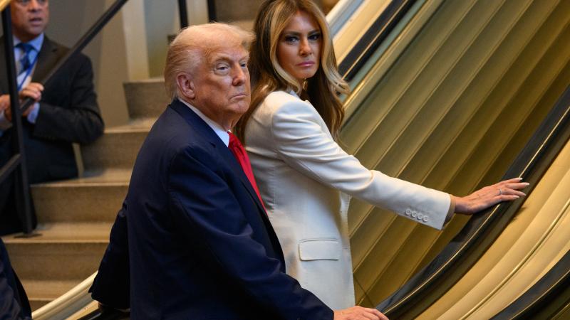 Donald Trump escalator