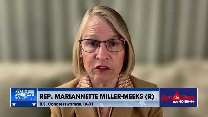 Rep. Miller-Meeks on Just the News, No Noise