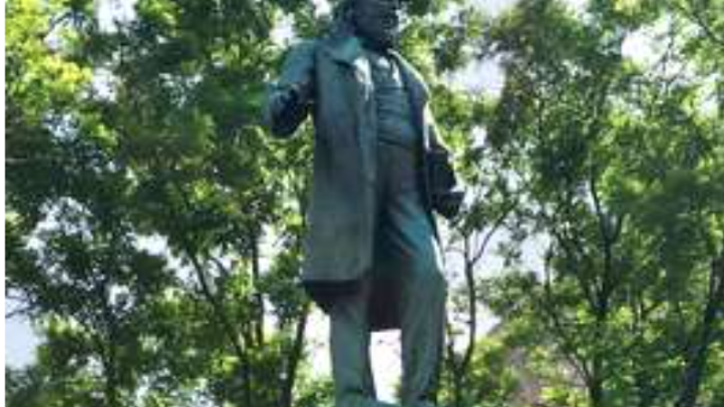 Albert Pike statue