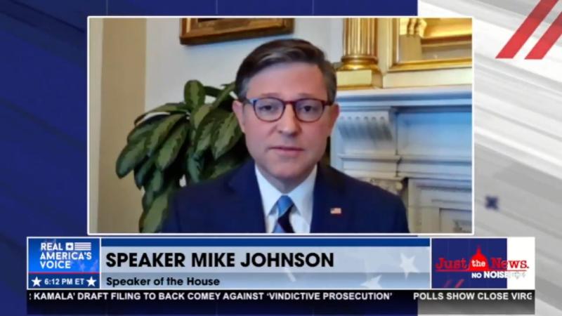 Speaker Johnson on Just the News, No Noise