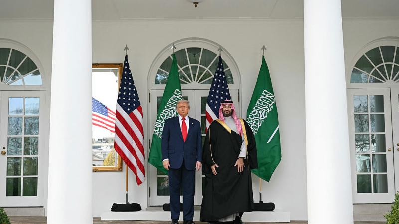 Donald Trump and Saudi crown prince