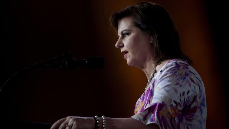 Marjorie Dannenfelser, President of Susan B. Anthony List, speaks during the Susan B. Anthony List 11th Annual Campaign for Life Gala at the National Building Museum May 22, 2018 in Washington, DC