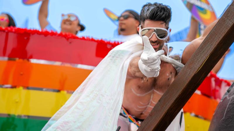 San Diego Pride Parade for LGBTQ visibility