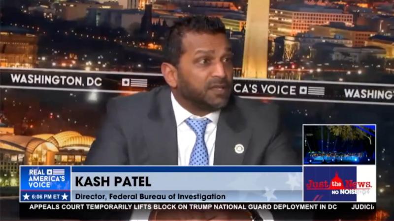 FBI Director Kash Patel on Just the News, No Noise