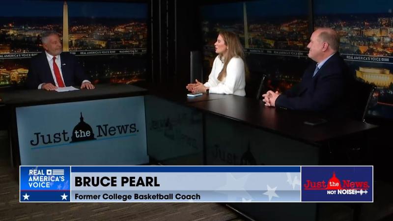 Bruce Pearl in studio on Just the News, No Noise