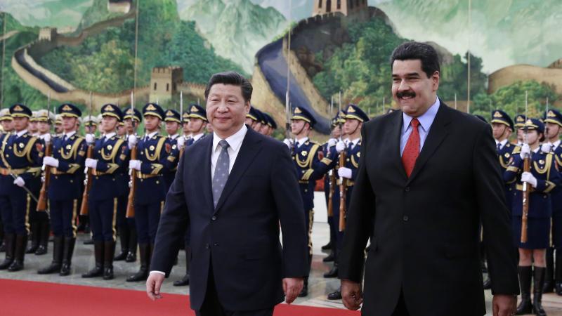 Venezuelan President Nicolas Maduro Meets With Chinese Counterpart Xi Jinping